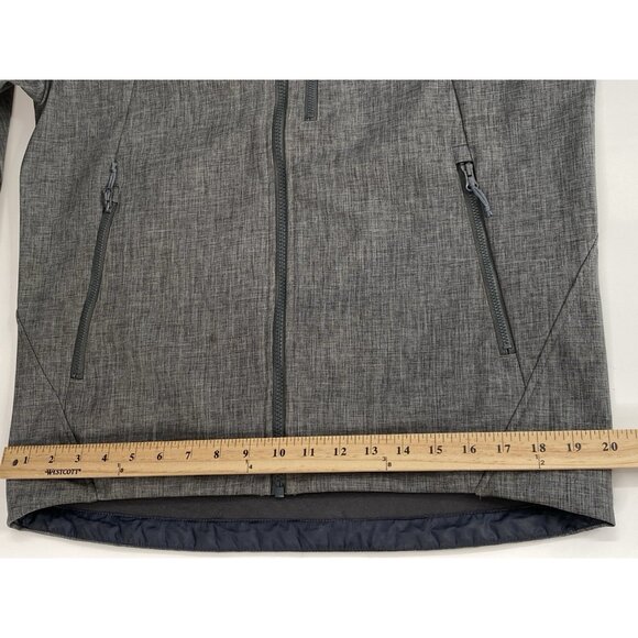 Helly Hansen Jacket Mens M Heather Gray Paramount Series Softshell Full Zip - Picture 13 of 16